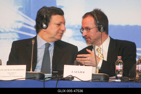 Az Európai Néppárt budapesti gyűlése-stock-foto