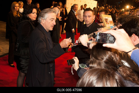 Nobu Étterem megnyitó-stock-foto