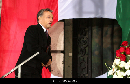 Megemlékezés a Budai várban-stock-foto