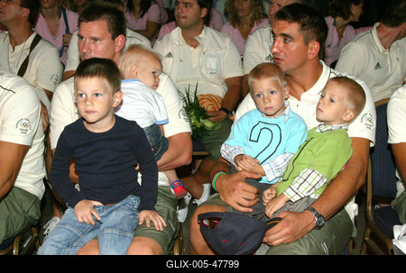 Olimpikonjainkat ünnepelték a SYMA csarnokban-stock-foto