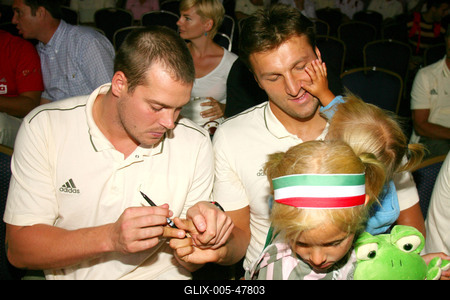 Olimpikonjainkat ünnepelték a SYMA csarnokban-stock-foto