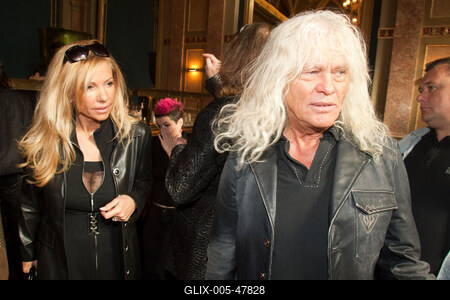 Omega Rhapsody lemezbemutató-stock-foto