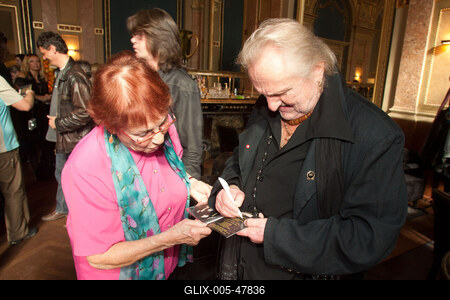 Omega Rhapsody lemezbemutató-stock-foto