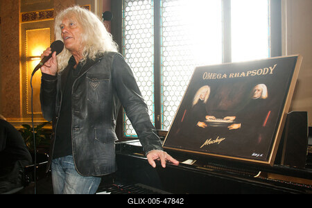 Omega Rhapsody lemezbemutató-stock-foto