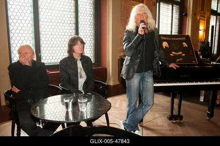 Omega Rhapsody lemezbemutató-stock-foto