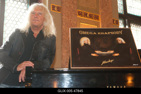 Omega Rhapsody lemezbemutató-stock-foto