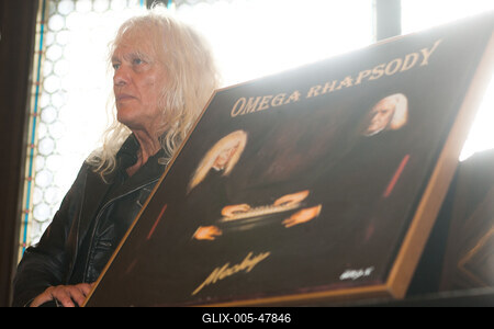 Omega Rhapsody lemezbemutató-stock-foto