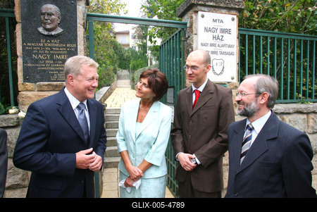 Emlékezés Nagy Imrére-stock-foto