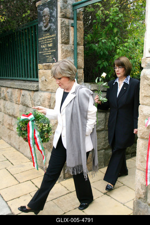 Emlékezés Nagy Imrére-stock-foto