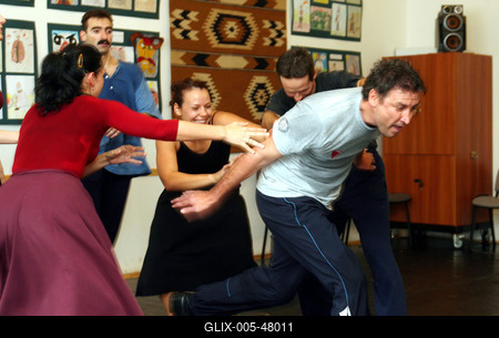 Az Örömtánc próbáján-stock-foto