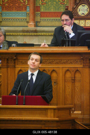 Az Országgyűlés utolsó ülésnapja-stock-foto