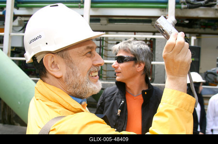 Fúrópajzs keresztelő az Etele téren-stock-foto