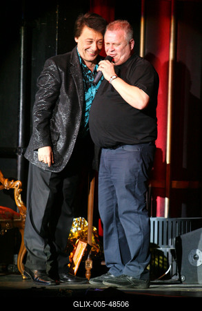 Fenyő Miklós és Dévényi Tibor-stock-foto