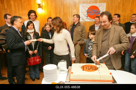 Ünnepel a Fidesz-stock-foto