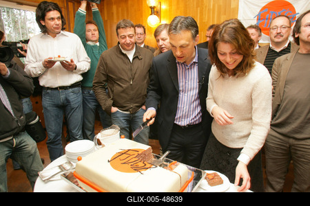Ünnepel a Fidesz-stock-foto