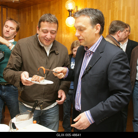 Ünnepel a Fidesz-stock-foto