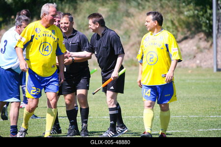 Puskás-Suzuki Kupa labdarúgó mérkőzés-stock-foto