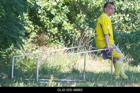 Puskás-Suzuki Kupa labdarúgó mérkőzés-stock-foto