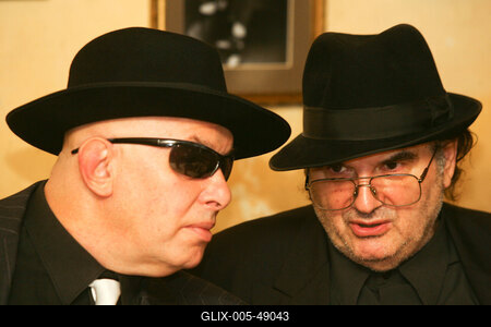 Zenészek Maffiózó szerepben-stock-foto