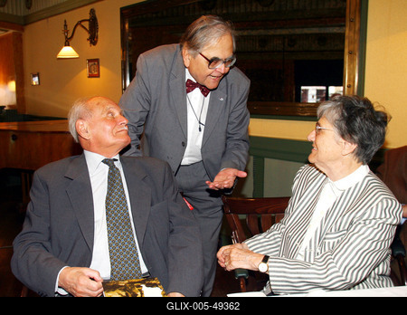 Születésnapi ajándék Göncz Árpádnak-stock-foto