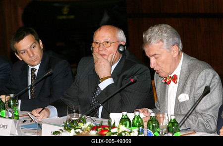 Világpolitikai Fórum Budapesten-stock-foto