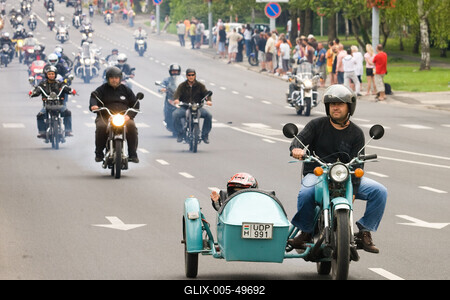 Harley Davidson motoros találkozó-stock-foto