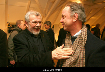 Haraszty kiállítás-stock-foto