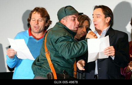 A Hasutasok bemutatója a Filmszemlén-stock-foto