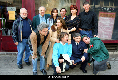 Hasutasok című játékfilm sajtótájékoztatója-stock-foto