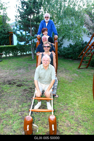 A Tanár Úr birtokán a Heti Hetes-stock-foto