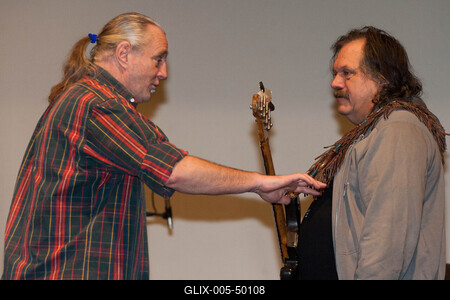 Hobo Blues Band búcsúkoncert - próba Kőbányán-stock-foto