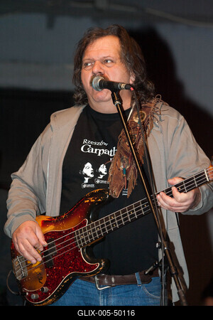 Hobo Blues Band búcsúkoncert - próba Kőbányán-stock-foto