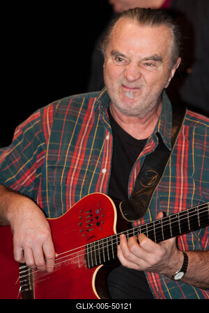 Hobo Blues Band búcsúkoncert - próba Kőbányán-stock-foto