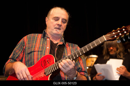 Hobo Blues Band búcsúkoncert - próba Kőbányán-stock-foto