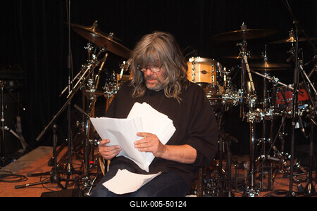 Hobo Blues Band búcsúkoncert - próba Kőbányán-stock-foto