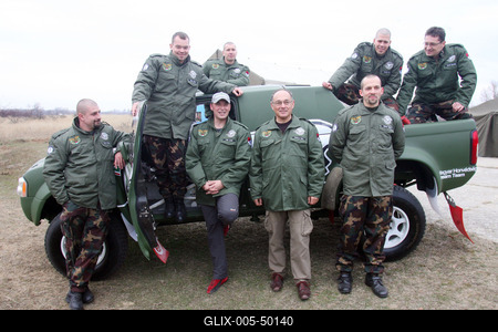 Bemutatták a honvédségi Dream Team-et-stock-foto