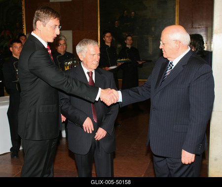 A Budai Várban ünnepelték Horn Gyulát-stock-foto