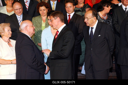 A Budai Várban ünnepelték Horn Gyulát-stock-foto