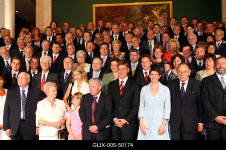 A Budai Várban ünnepelték Horn Gyulát-stock-foto