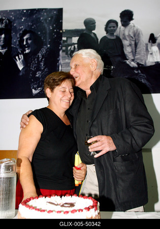 85 éves Jancsó Miklós-stock-foto