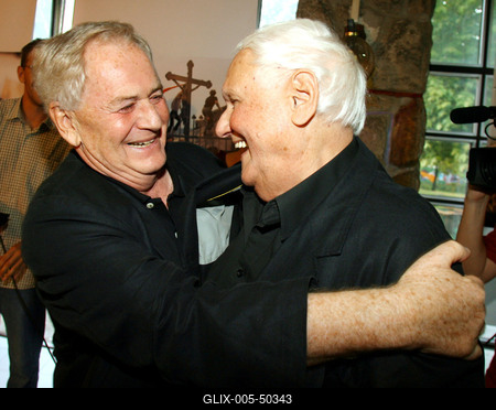 85 éves Jancsó Miklós-stock-foto