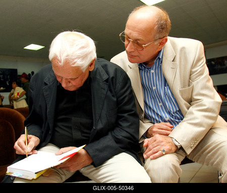 85 éves Jancsó Miklós-stock-foto