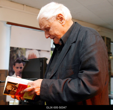 85 éves Jancsó Miklós-stock-foto