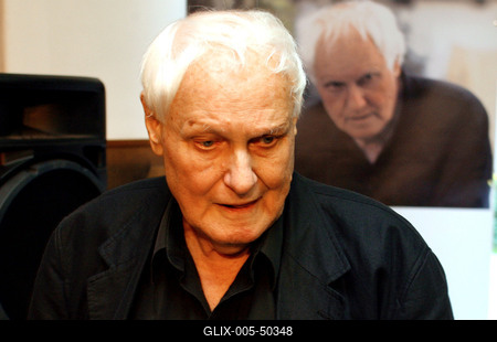 85 éves Jancsó Miklós-stock-foto