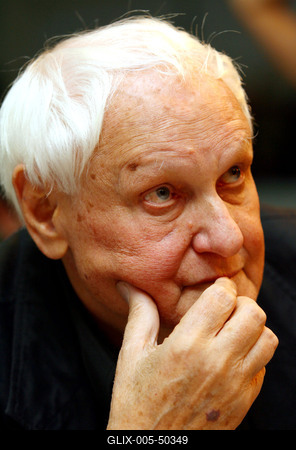 85 éves Jancsó Miklós-stock-foto