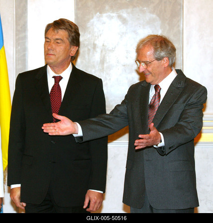 Magyar- ukrán államfői találkozó-stock-foto