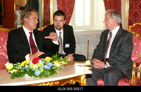 Magyar- ukrán államfői találkozó-stock-foto