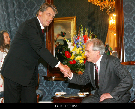 Magyar- ukrán államfői találkozó-stock-foto