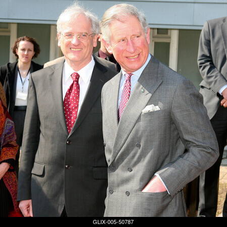 Károly herceg és Camilla Szentendrén-stock-foto