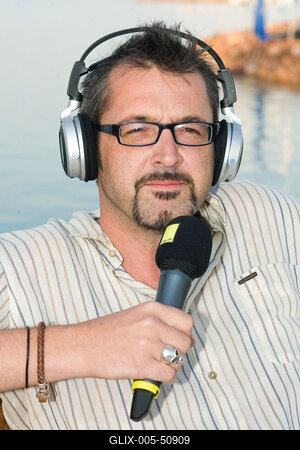 Kékszalag vitorlásverseny-stock-foto